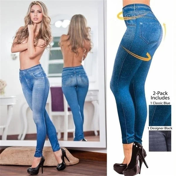 🔥LAST DAY 80% OFF🔥 Denim Leggings – Thermal Fleece Denim Jeggings