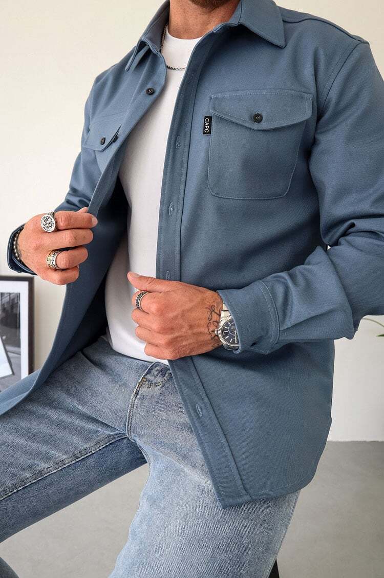 🔥 Last Day 52% OFF🔥 Button Down Shirt Jacket