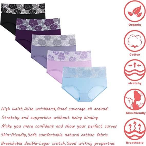 🔥Last Day SALE OFF 50% OFF🔥High Waist Tummy Control Leak proof Panties