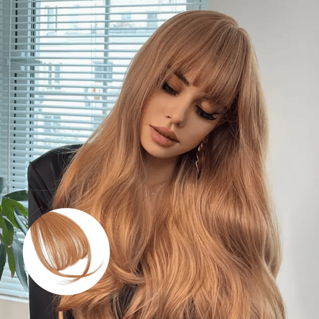 🔥{Hot Sale 50%}🔥 Clip in Bangs (Real Hair)